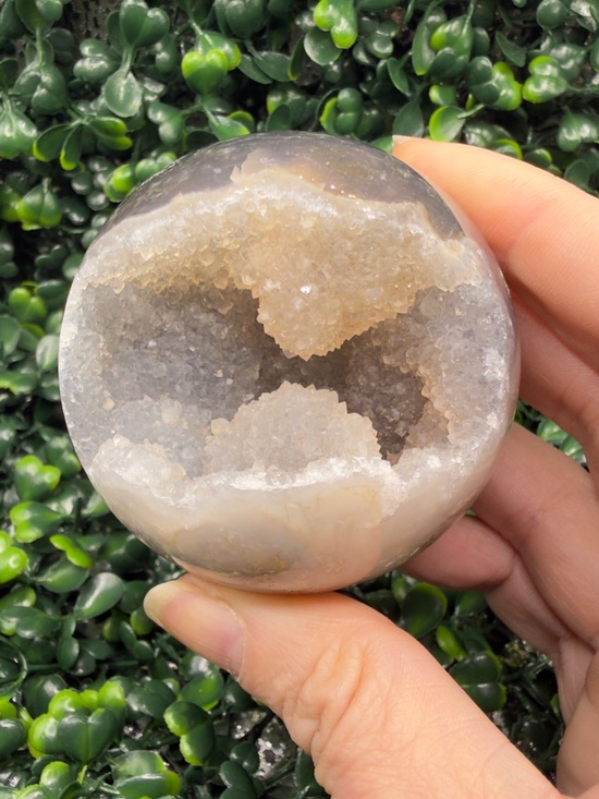 Other - Druzy Moss Agate Sphere 60mm